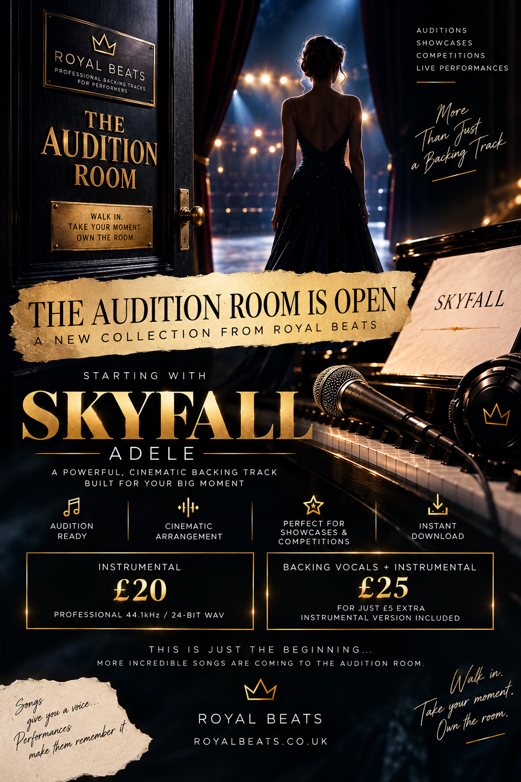 The Audition Room Is Open – Starting With Adele’s Skyfall