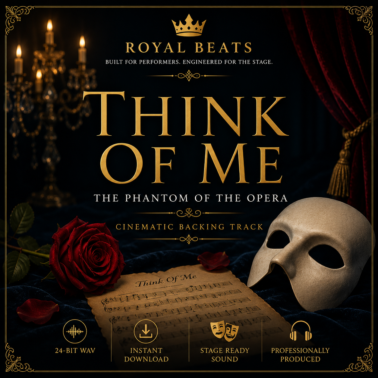 The Phantom of the Opera – Think Of Me (Instrumental Backing Track)