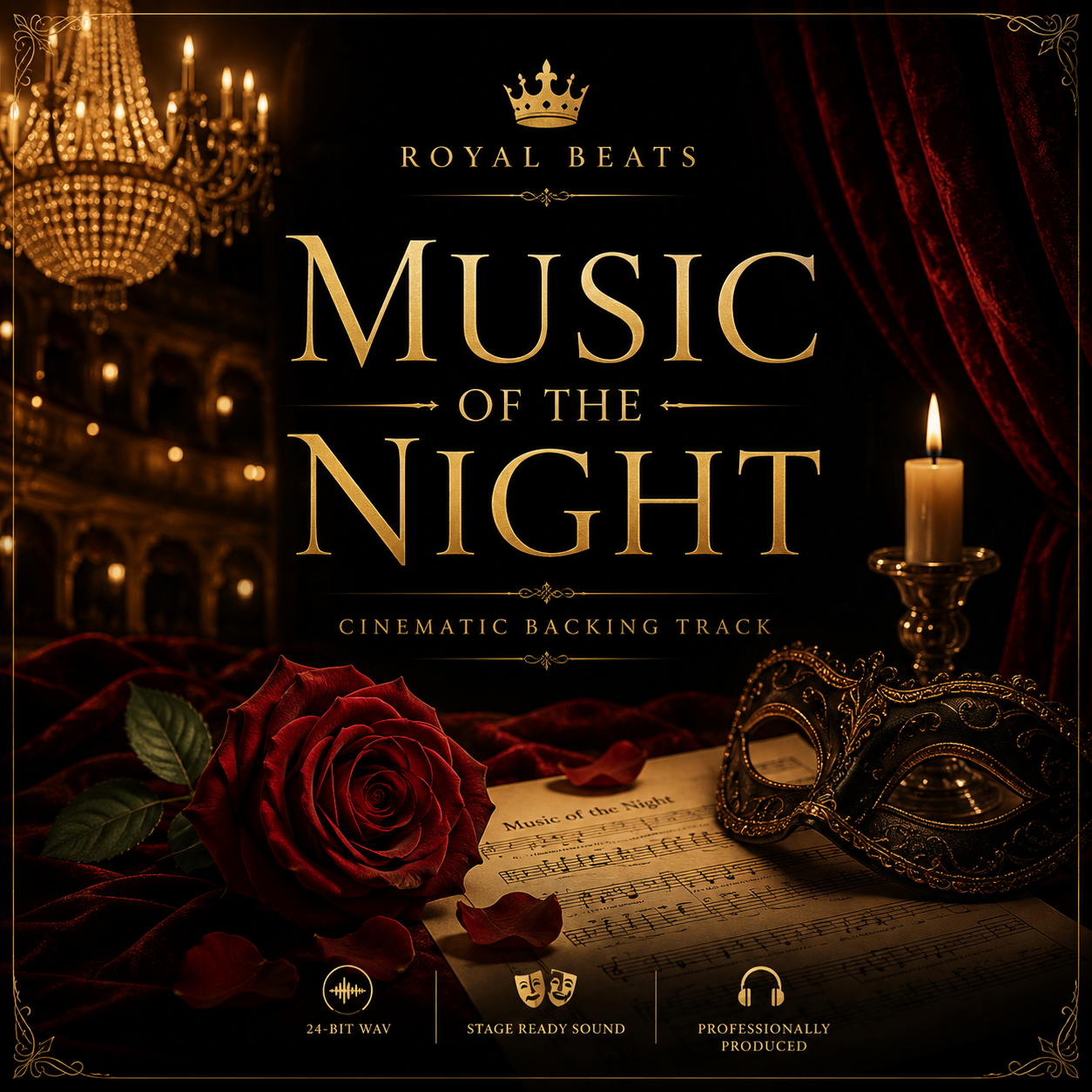 The Phantom of the Opera – Music of the Night (Instrumental Backing Track)