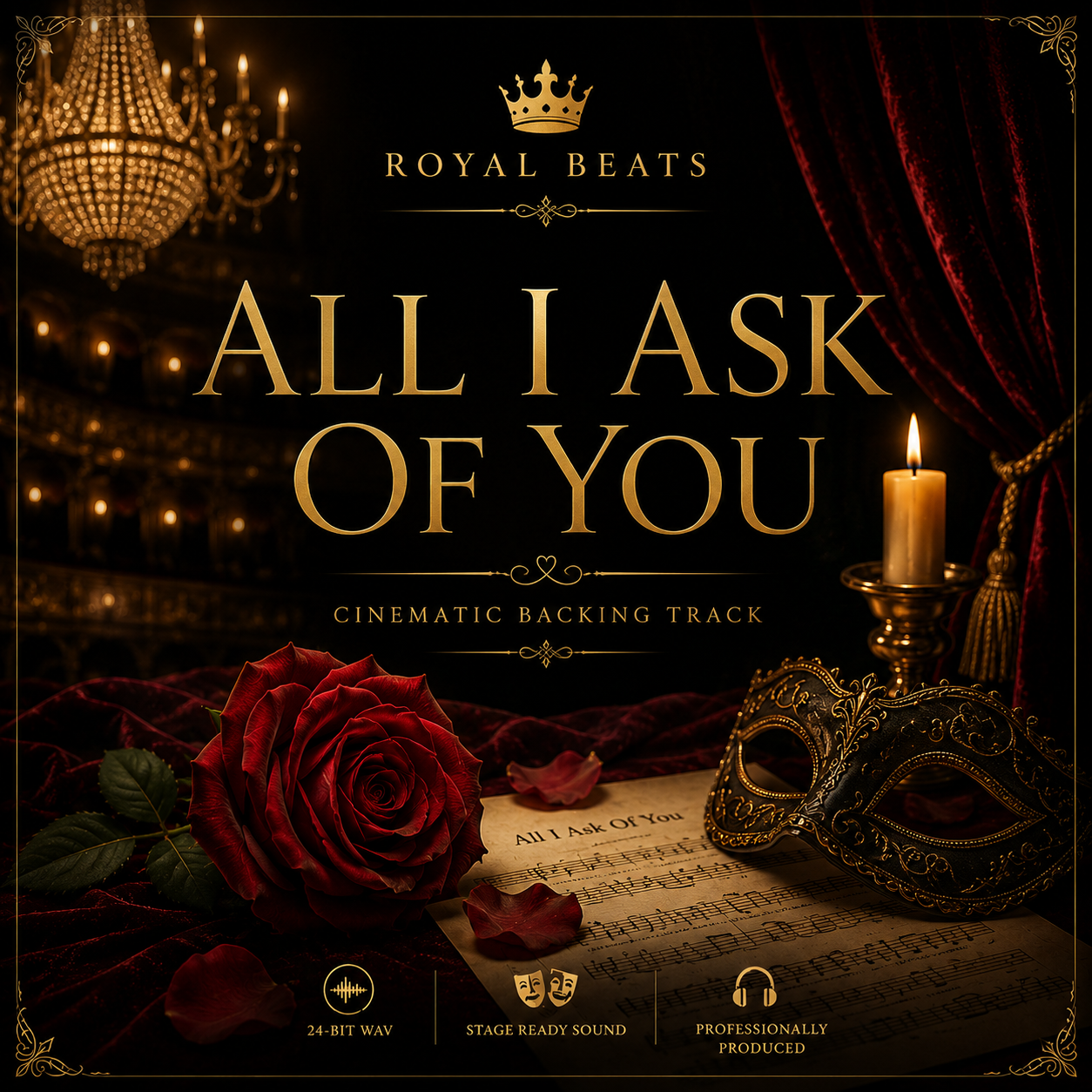 The Phantom of the Opera – All I Ask Of You (Instrumental Backing Track)