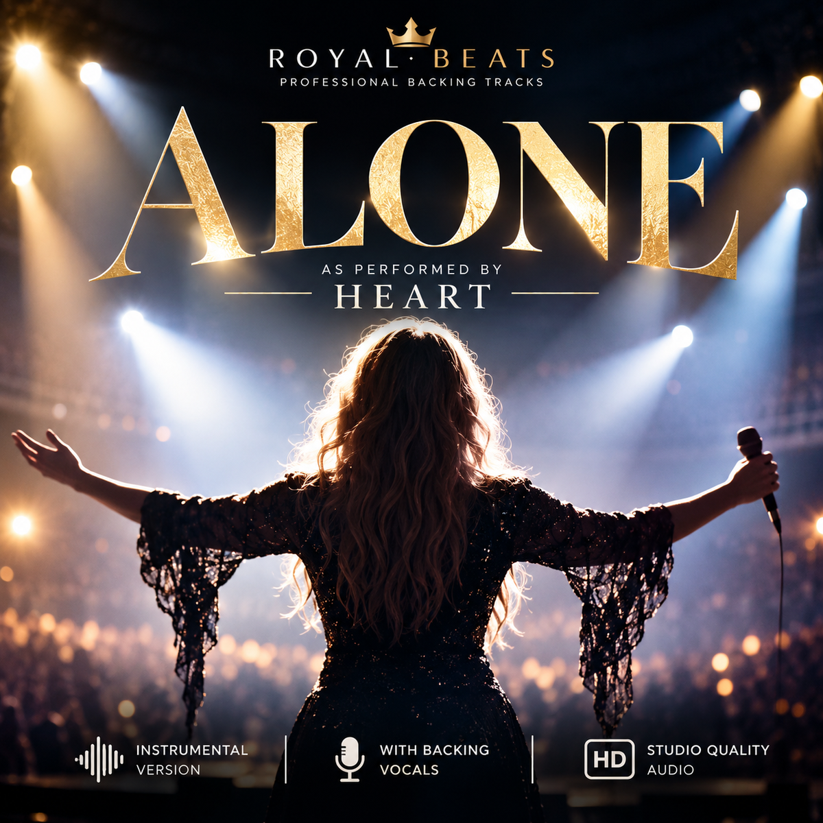 Heart - Alone - Professional Backing Track
